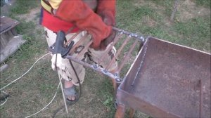 Мангал своими руками из металла