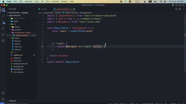 Creating protected routes with React Router | Practical React смотреть онлайн