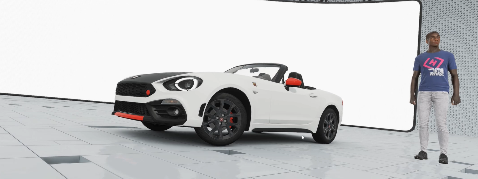 Forza Horizon 4 PC 21:9 ЛЕГО 2017 ABARTH 124 SPIDER Спринт-Кросс КУБЧЕСТЕР-РАЛЛИ