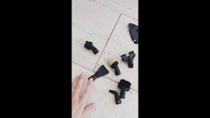 Обзор паровой швабры Kitfort КТ-1001-4. Вымыт пол и почищены швы.