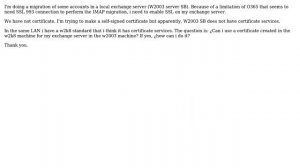 DevOps & SysAdmins: Create a self-signed certificate to exchange SSL in W2003 SB