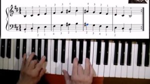 Учимся играть на пианино#Гамма Си минор