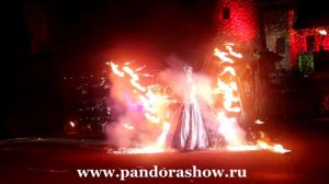 Pandora Show  - Silver Fantasy   - fire show promo 2015  - Карнавал огня