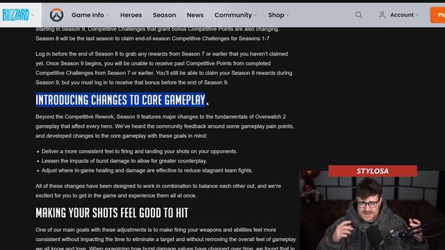 Blizzard Are Reinventing Overwatch 2... WTF! - NEW Passives! ALL Heroes HP BUFFED! смотреть онлайн