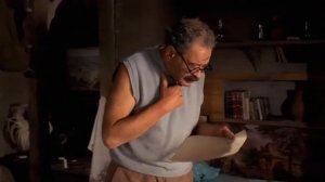 Поднимите мне веки, я не вижу ! Сказал герой. И односельчане кинулись поднимать, их. О как !