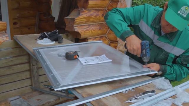 Сборка и установка теплицы "Дачная-Трёшка" 2020 смотреть онлайн