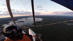 +37129111944 -Мотодельтаплан на попловках ,Excursion flight over the Latvia -Riga.