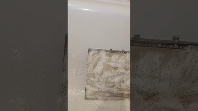 Отмываю вытяжку от жира тест Азелит
