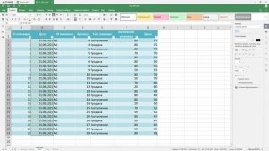 Как создать форматированную таблицу в Р7-Офис