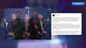 Трое добровольцев отряда БАРС-4 отмечены орденами Мужества