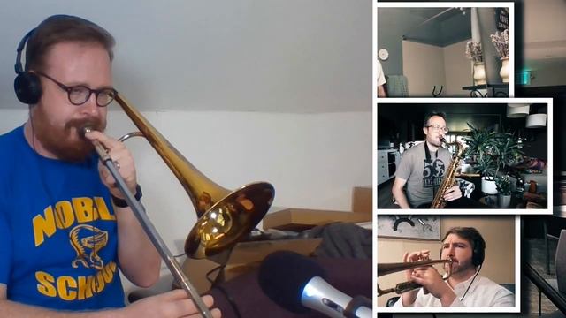 Quarantine Together Challenge - Daniel Rossi (Trombone/Acoustic Guitar) смотреть онлайн