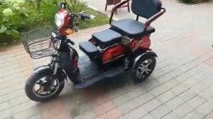 Электро трицикл трансформер2+1 600W48V20AH-электро