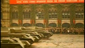 Старый порад победы СССР. 1945 год, под музыку, но это цветная картинка, Басс