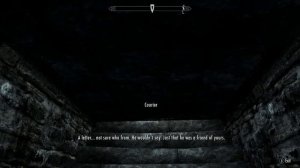 TES 5 Skyrim The best courier service