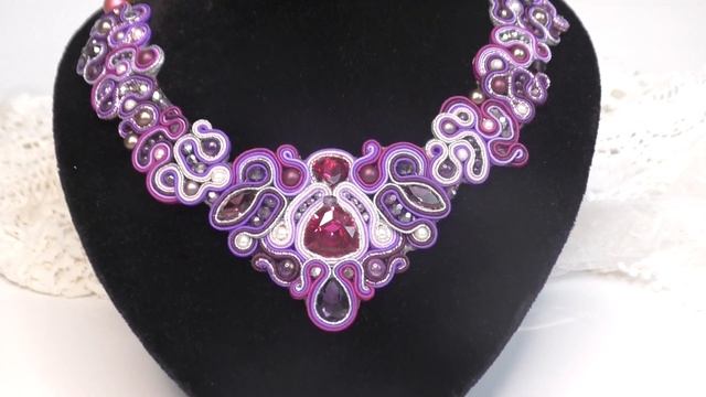 Сутажные украшения. Обзор сказочного комплекта на свадьбу. смотреть онлайн