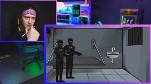 РЕАКЦИЯ на Детектив Войд l SCP-1155 Хищный стрит арт l Анимация SCP l Реакция