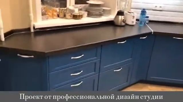 Кухня эмаль с фрезеровкой