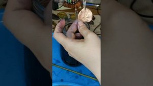 Электрохимическая патина на меди