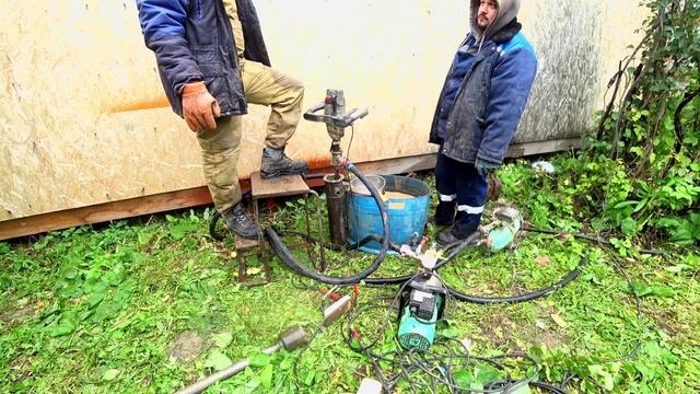 Абиссинская Скважина. Забурил 30 метров для частного Дома смотреть онлайн