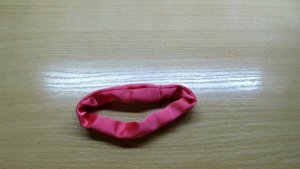 Как сшить резинку для волос из ткани