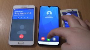 Samsung Galaxy A40 MIUI incoming call via Fake call+ Samsung Galaxy Note 1 android 7+Sony Xperia X1