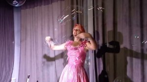 Шоу мыльных пузырей для детей