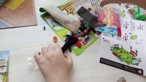 Обзор набора "Магнитополис 2 футбольный стадион"