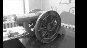 Пушка  1812 года из картона