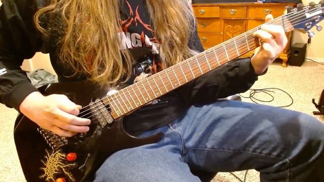 Cannibal Corpse - Blood Blind (Guitar Cover) смотреть онлайн