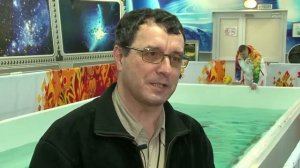 Телеведущий Иван Затевахин в байкальском нерпинарии