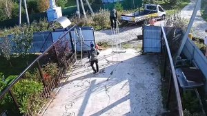 Навес на две машины 6,5х9,5 | Навес из поликарбоната на два автомобиля | Навесы  Спецкаркас