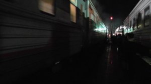 Тепловоз ЧМЭ3-2129 с составом пригородного поезда Владимир - Тумская