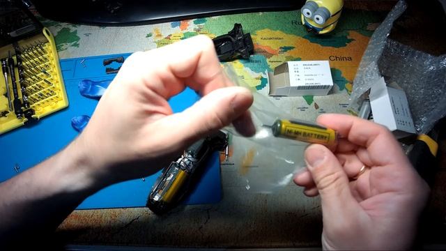 Распаковка и замена АКБ моей электробритвы #мой_мир_поморье смотреть онлайн