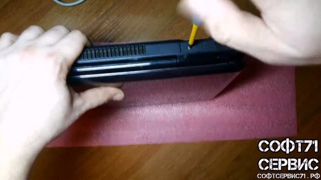 Как разобрать и почистить от пыли Asus K40AF подробная инструкция смотреть онлайн