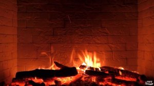 ? Relaxing Crackling Fireplace 4K | Камин 4К | Звуки камина | Камин | Звуки огня | Огонь | 火