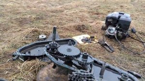 Не включаются передачи на мотоблоке целина мб-2 , ремонт прямо в поле