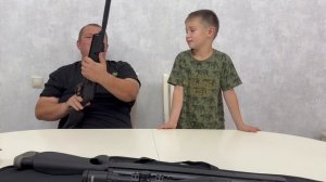 Распаковка HATSAN ALPHA, подарок сыну.