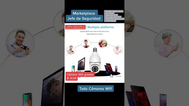 Marketplace Jefe de Seguridad - Camaras Wifi