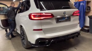 BMW X5 G05 - увеличение мощности Stage 1 AGPmotorsport, 0-100 5.61 sec, 320hp 720Nm