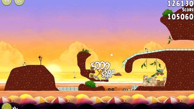 Angry Birds: Rio. Golden Beachball (bonus 1) 3 stars. Прохождение от SAFa смотреть онлайн