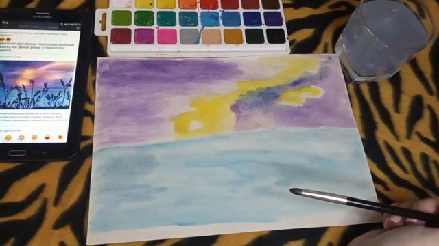 Асмр рисую мурашечно, близкий шепот | Asmr painting with paints (close whisper)