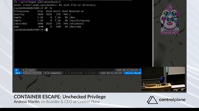 Container Escape: Unchecked Privilege смотреть онлайн