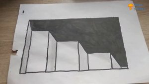 Оптические иллюзии на бумаге рисовать легко. Справляется даже ребёнок