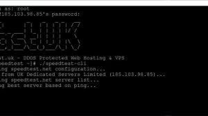 iFastUK - UK VPS Speed Test Results