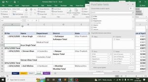 Excel Online Video 14 Insert Tab (Pivot Table) By Ahsan Aziz