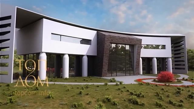 Интересный проект коттеджа смотреть онлайн