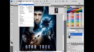 PhotoShop tutorial: add your face to Movie Poster (star trek)