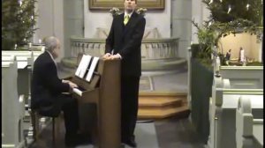 Glenn Bengtsson sings Ave Maria by Mendelssohn in Fleninge 2008