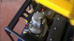 Kipor Diesel Generator KDE7000E3 first start and How to change oil and filters