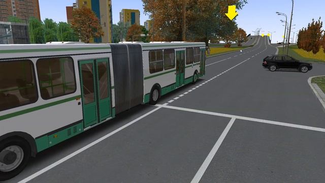 OMSI 2 Солнечногорск Маршрут 15 ЛиАЗ 6212.01 2005 года Московский Северная-16 Микрорайон смотреть онлайн